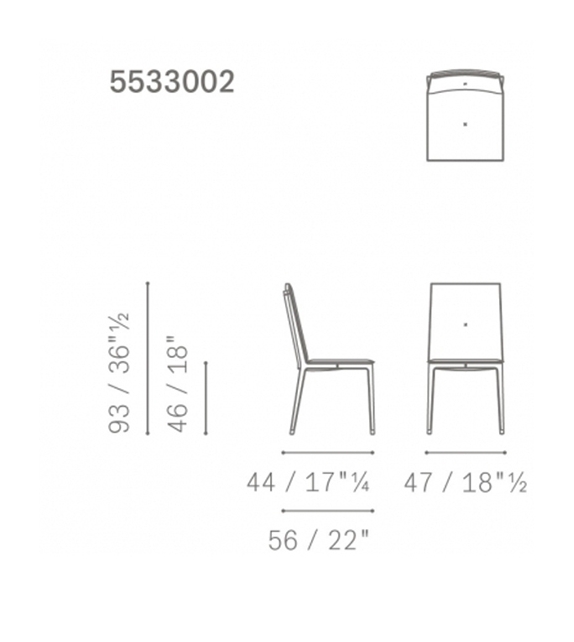 Ex Display - Fitzgerald Poltrona Frau Chair