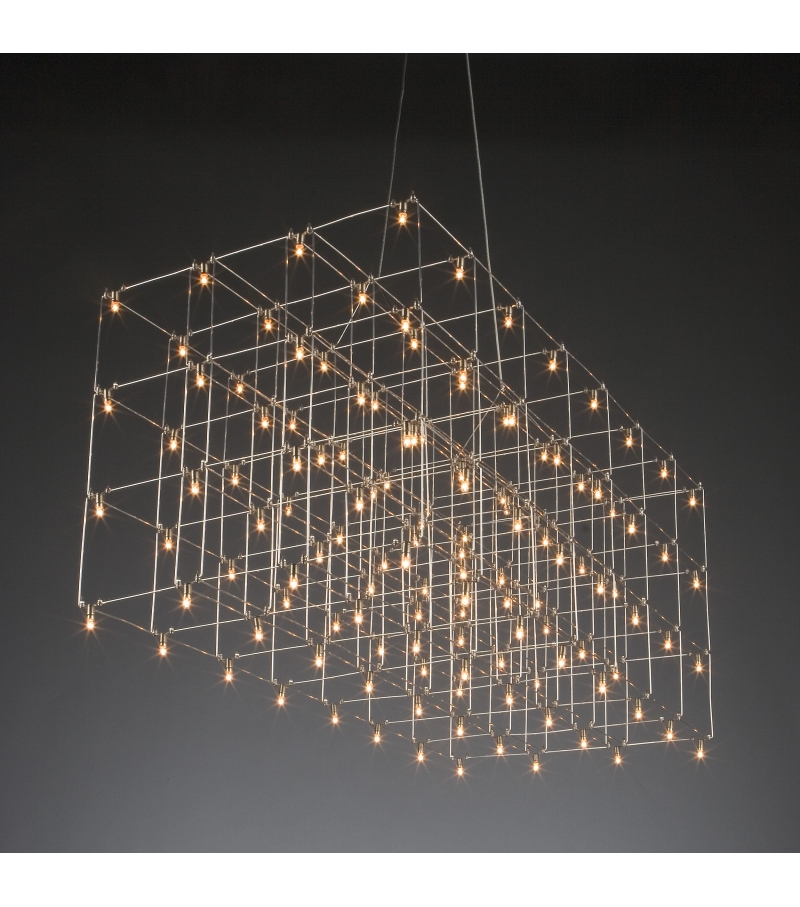 Universe Square Quasar Suspension Lamp