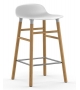 Form Normann Copenhagen Taburete con Patas de Madera
