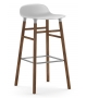 Form Normann Copenhagen Sgabello con Gambe in Legno