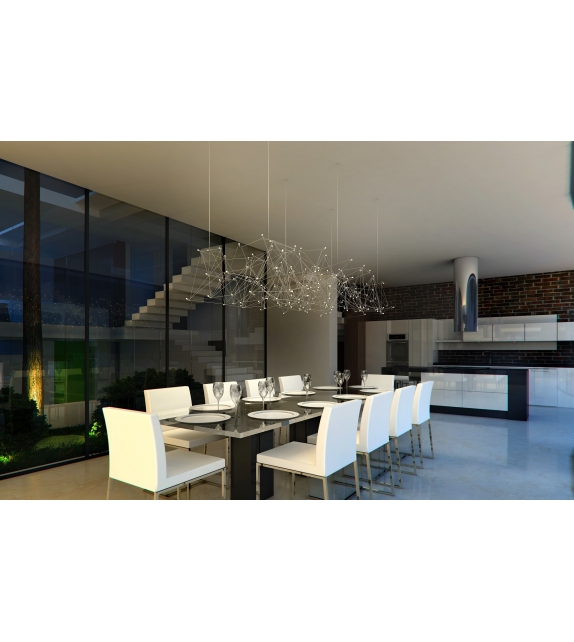 Universe Quasar Suspension Lamp