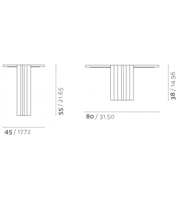 Marea Budri Beistelltisch