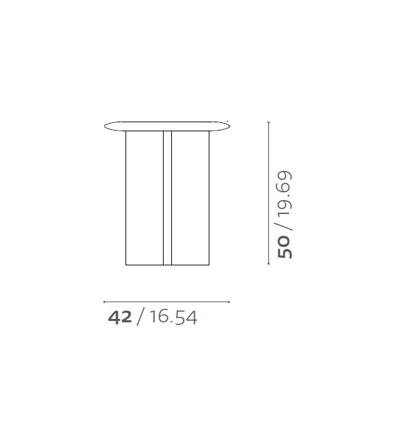 Papiro Budri Table D'Appoint