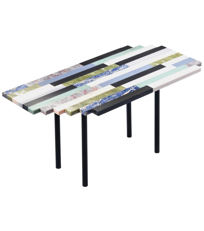 Zig Zag Linear Budri Table Basse