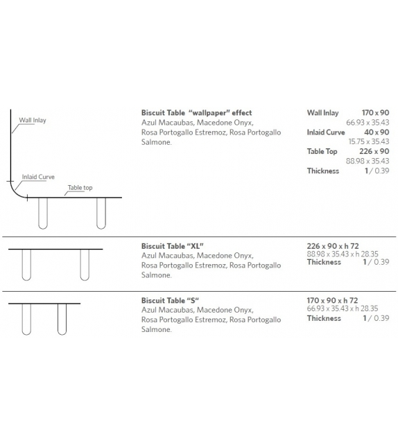 Papiro Biscuit Table Budri