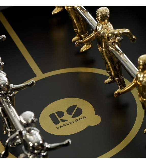 RS-3 Wood Gold RS Barcelona Football Table