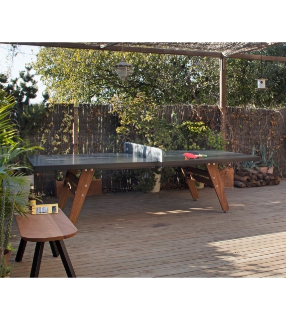 RS-Ping Pong Stationary RS Barcelona Tavolo da Ping Pong