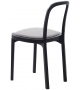 Siro+ Woodnotes Chaise avec Assise Revêtue