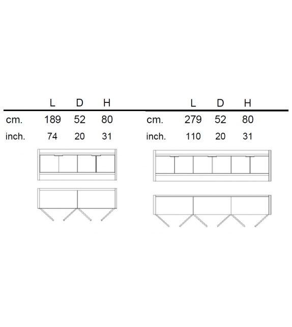 Borges HB Sideboard Emmemobili