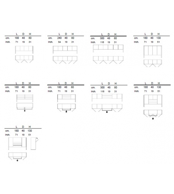 Brug Emmemobili Sideboard