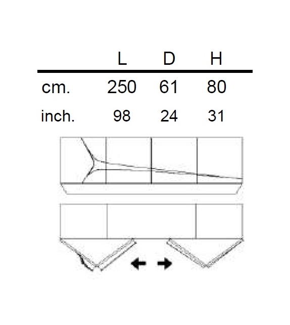 Dakar Sideboard Emmemobili