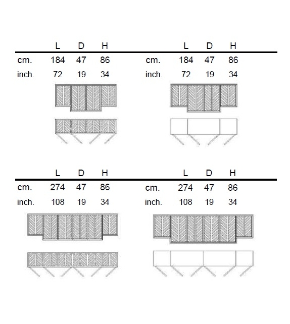 Tudor Sideboard Emmemobili