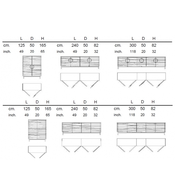 Slice Emmemobili Sideboard