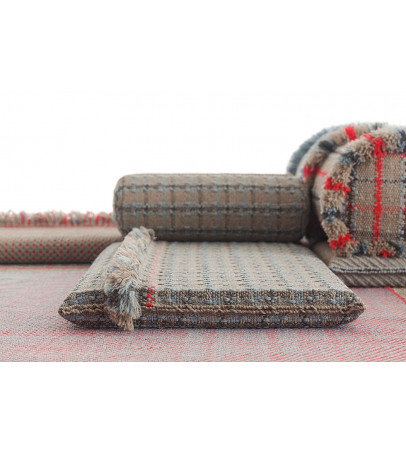 Garden Layers Gan Cylindrical Cushion