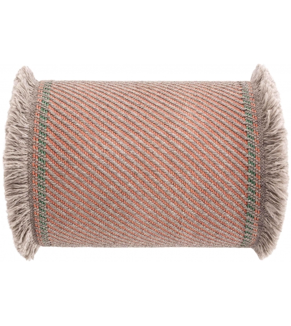 Garden Layers Gan Großes Zylindrisches Kissen