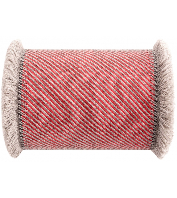 Garden Layers Gan Großes Zylindrisches Kissen