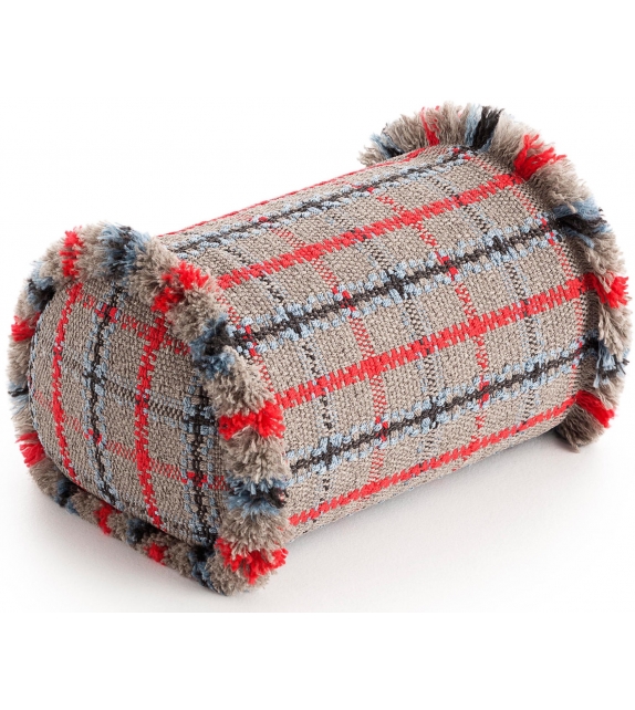 Garden Layers Gan Großes Zylindrisches Kissen