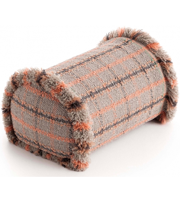 Garden Layers Gan Großes Zylindrisches Kissen