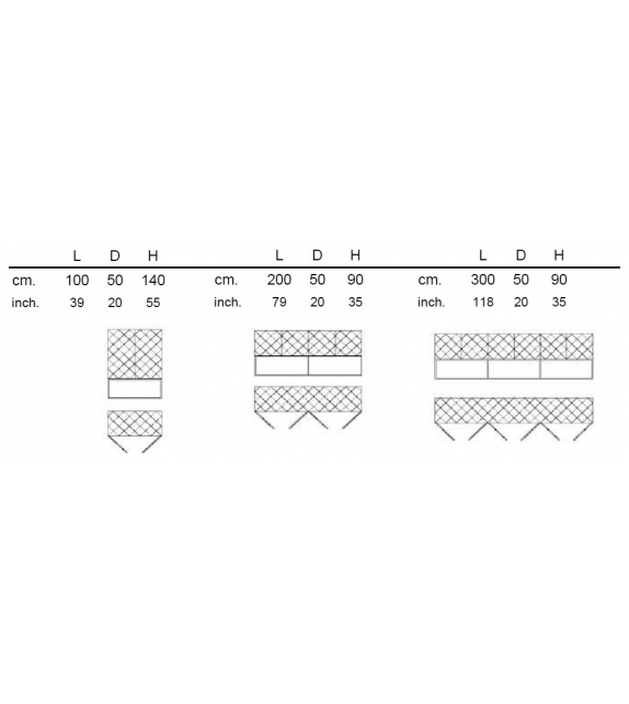 Tiberio Matelassè Emmemobili Madia