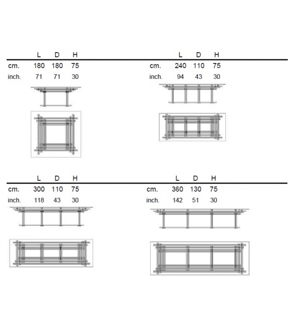 Yagura Emmemobili Table