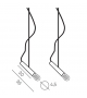 Pipe Light-S Henge Suspension