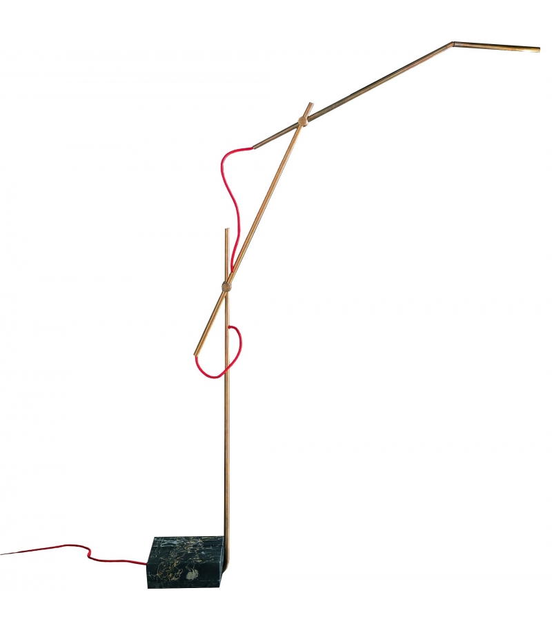 Pipe Light-L Henge Floor Lamp