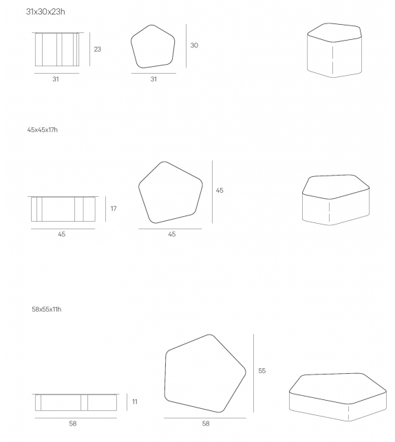 Bat Light Henge Ceiling Lamp