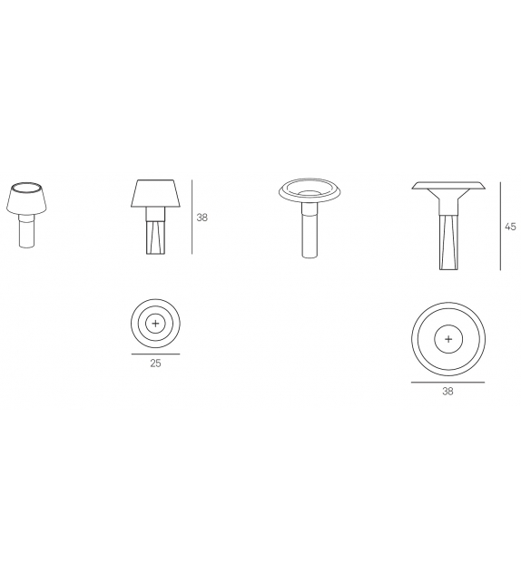 Ghost Henge Table Lamp