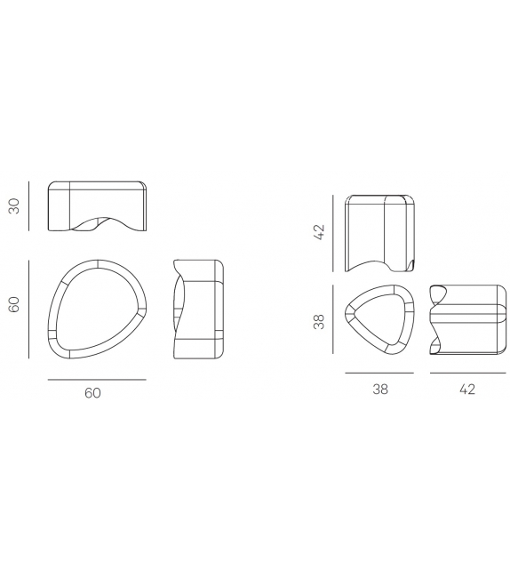 Pebble Henge Table Basse