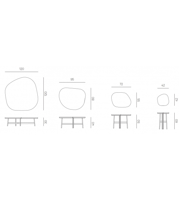 Primitive Henge Table D'appoint