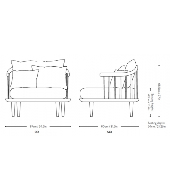 Fly Chair &Tradition Sessel