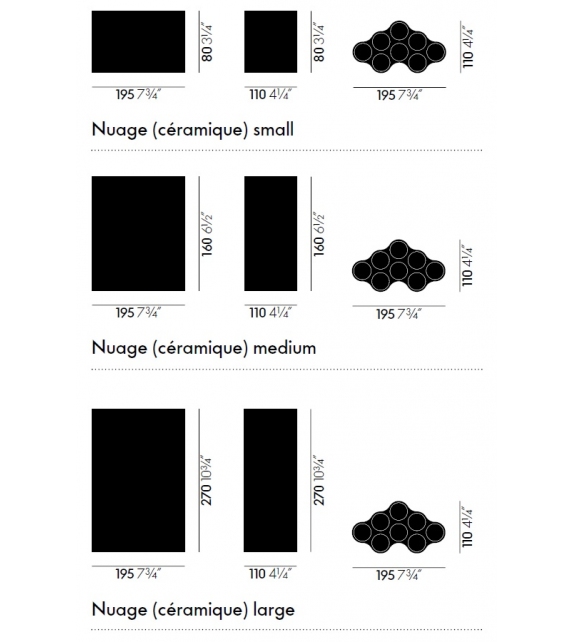 Nuage Céramique Vitra Macetero
