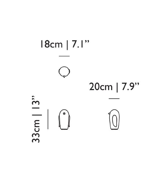 Noot Noot Moooi Tischleuchte