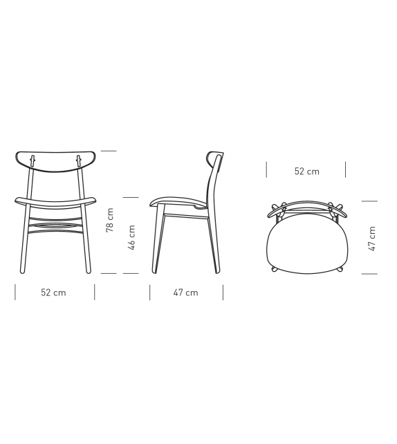 CH30P Carl Hansen & Søn Chaise