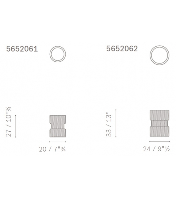 Gli Oggetti - Rips Poltrona Frau Jarrón