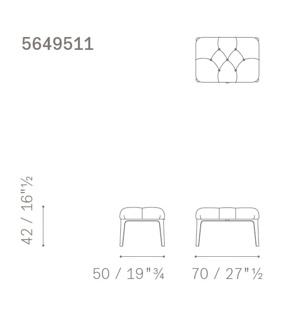 Glenn Poltrona Frau Puf
