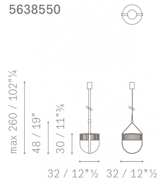 Xi Poltrona Frau Suspension XL