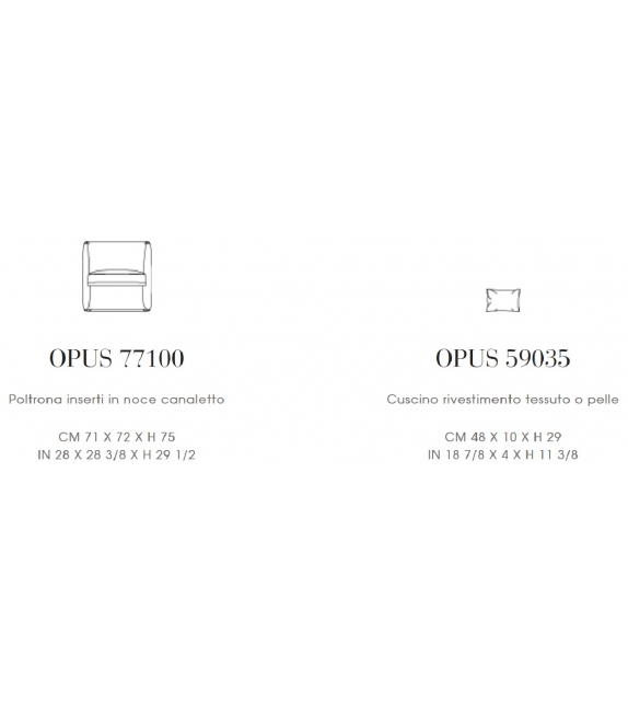 Opus Giorgetti Sessel