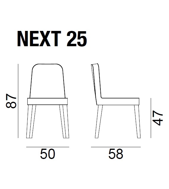 Next 25 Gervasoni Chaise