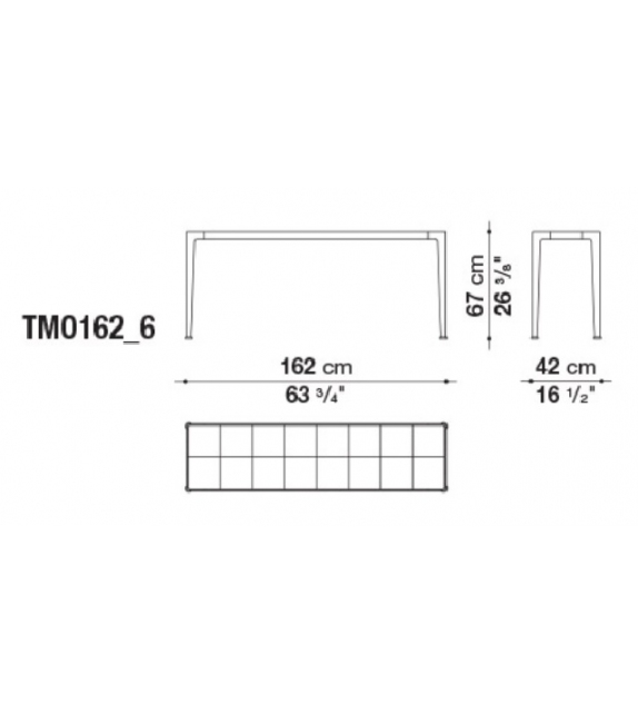 Mirto B&B Italia Outdoor Consolle