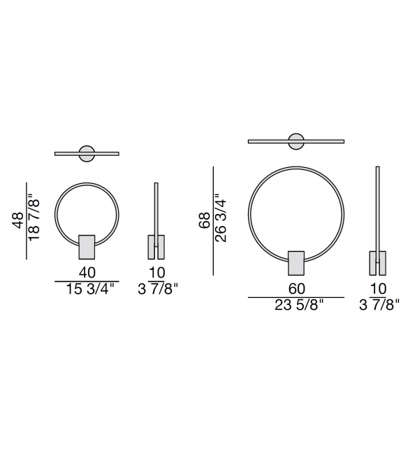 Halo Porada Lampada da Tavolo