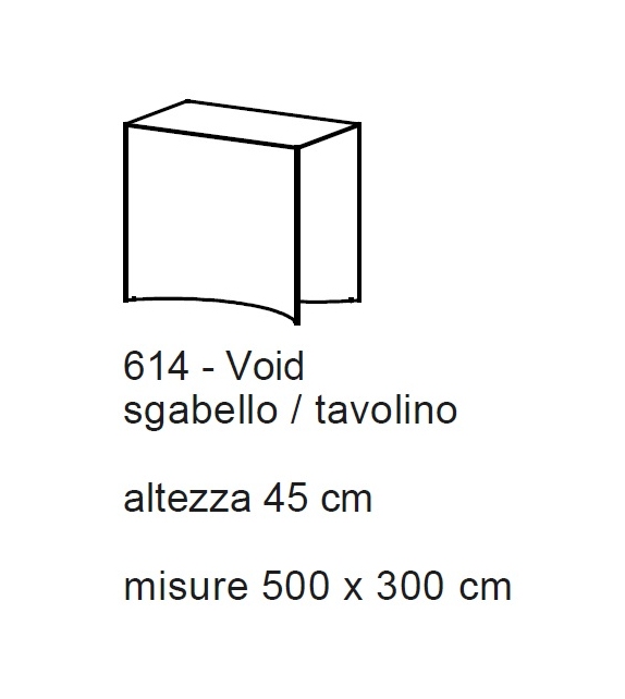 Void Desalto Tabouret