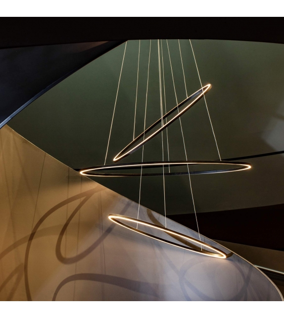 Ellisse Triple Nemo Pendant Lamp