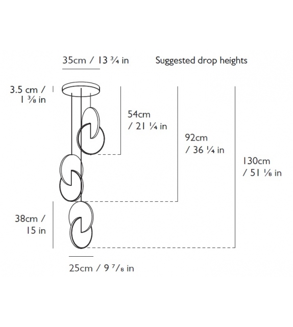 Eclipse Lee Broom Lampadario