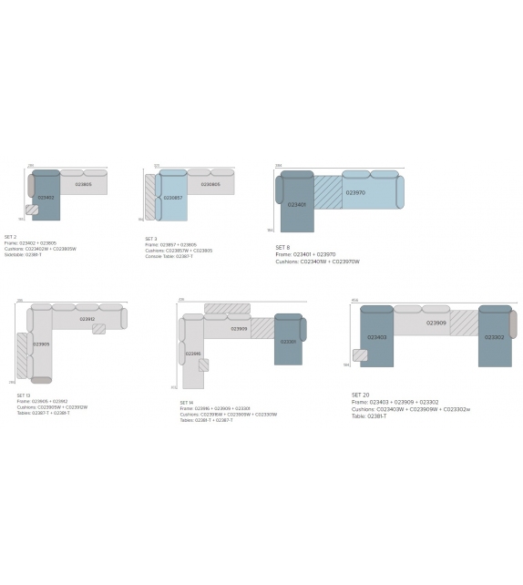 Senja Tribù Modular Sofa