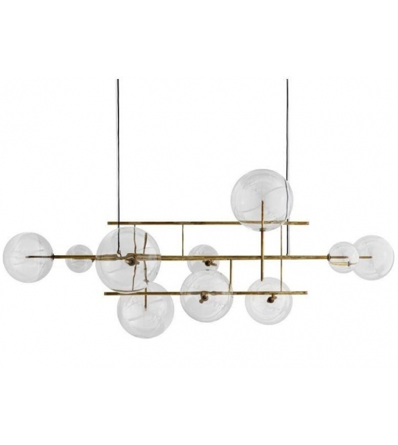 Bolle Orizzontale Gallotti&Radice Lámpara de Suspensión