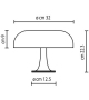 Ready for shipping - Nessino Artemide Table Lamp