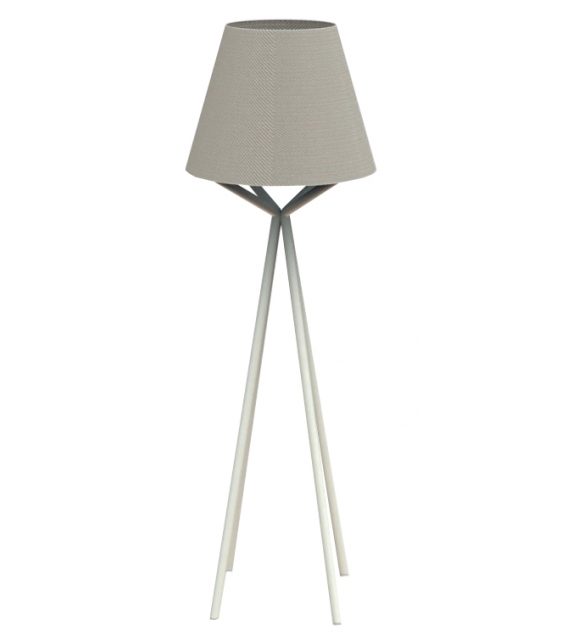 Cleo Teak Talenti Lampada da Terra