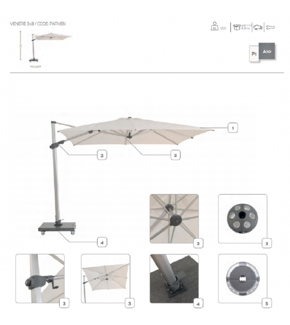 Venere Parasol Talenti