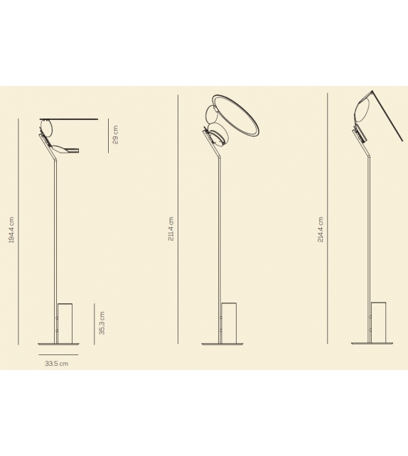 Cut Axo Light Lampada da Terra